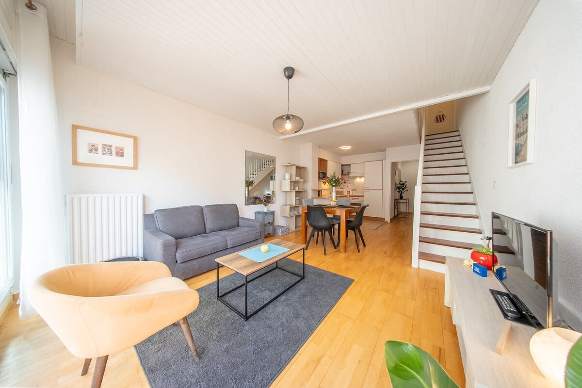 Appartement Vue mer et garage privé • Port de Kernével 
