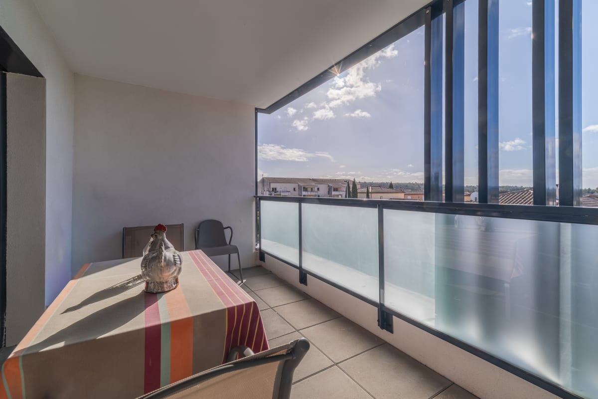  Appartement L’Hortus – Vue montagnes - Balcon