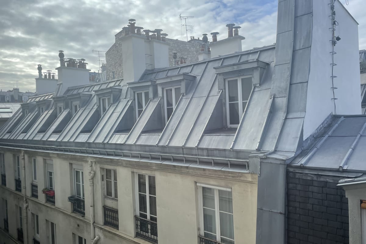 Appartement parisien sur cour