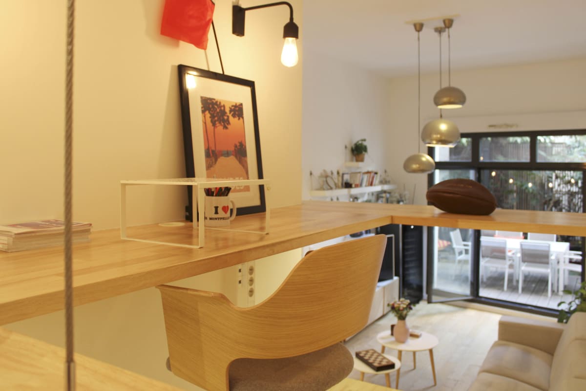  Appartement avec terrasse et jardin – 4 pers 