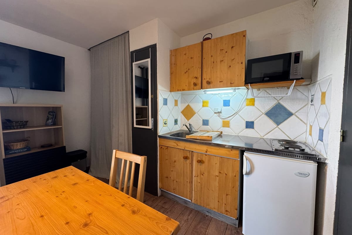 Appartement Studio 16m² - Balcon - Wifi - Risoul Le Villaret 