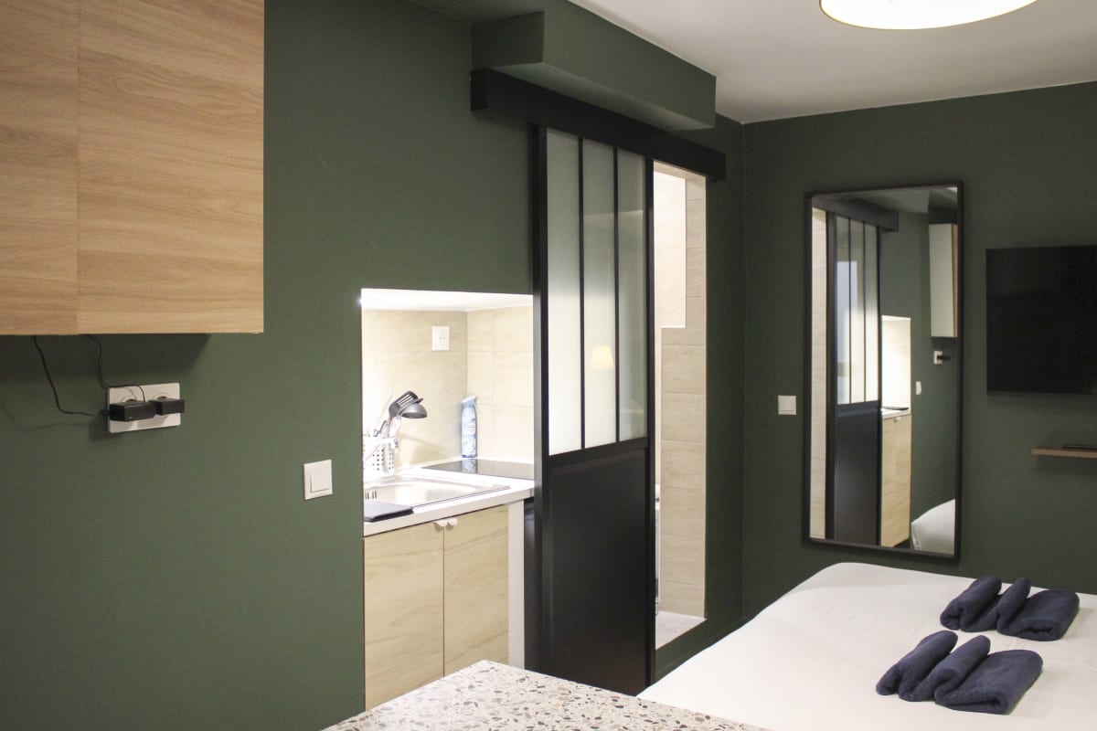  Appartement Cocon optimisé au cœur de Paris (16m²)