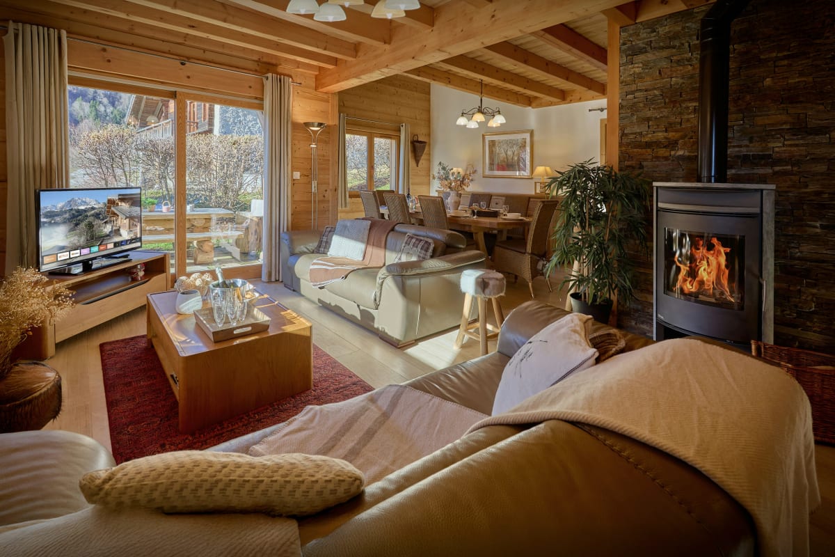  Chalet pour 10 avec sauna et jacuzzi à la Giettaz - OVO Network 