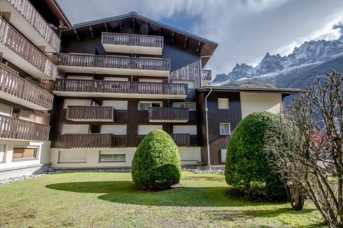 Immobilier Studio au pied des pistes avec vue Mont-Blanc  