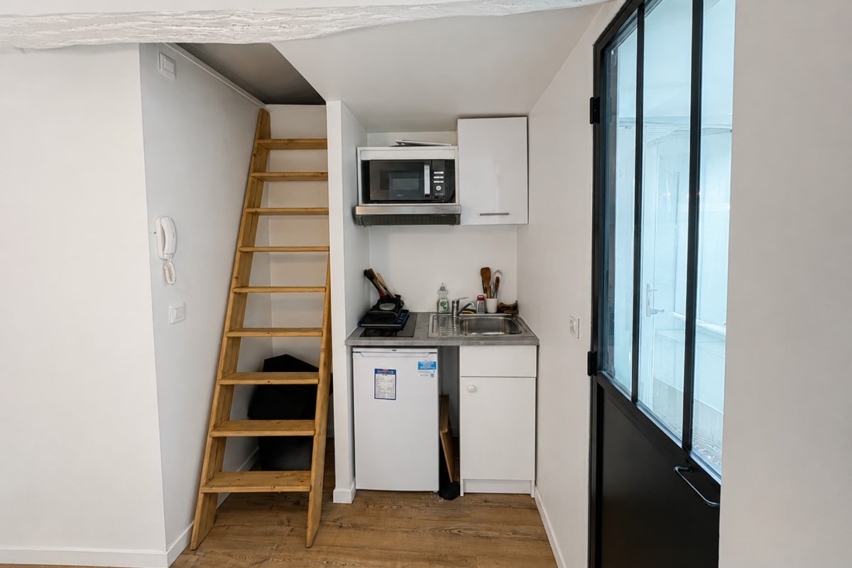  Appartement Studio cosy entre Bastille, République et Marais