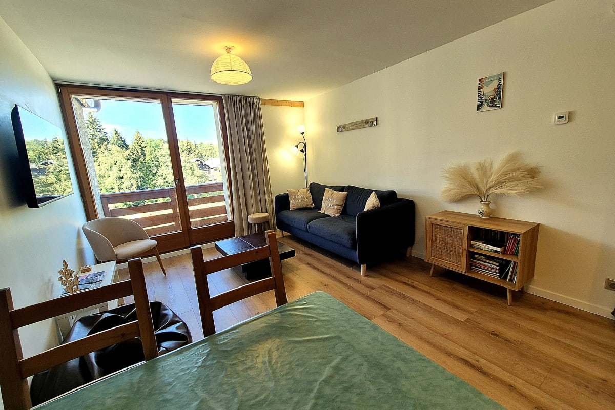  Appartement Appartement chaleureux au cœur de La Féclaz - 5 personnes - 48m2
