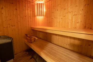 Apartment with sauna