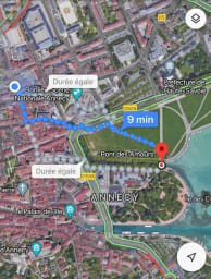 Seulement 9 minutes à pieds du pont des Amours