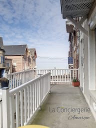 terrasse privative avec vue sur la mer