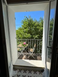 Balcon privatif de la chambre 1