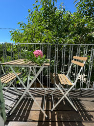 Balcon privatif de la chambre 1