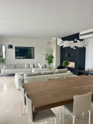 The dining table