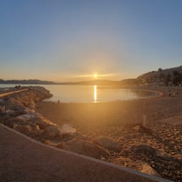 Plage du midi a 10 mn a pied