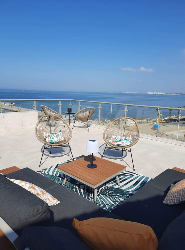  Le Phare du Grau : Duplex d’exception, rooftop 100 m² vue mer panoramique 