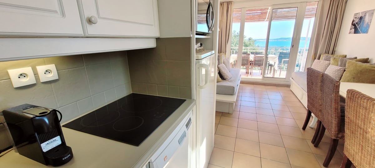  Duplex avec vue sur le golfe de Saint-Tropez  