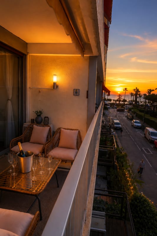  Magnifique appartement proche de la plage vue mer 
