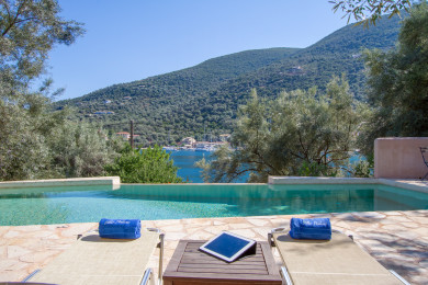 stunning views of the port of Sivota
