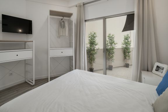 Vorhänge, Design-Wohnungen 2B
