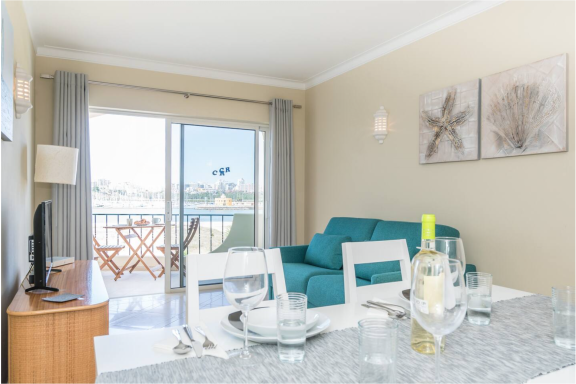 Ein-Schlafzimmer Apartment mit Meerblick Clube Rio Ferragudo