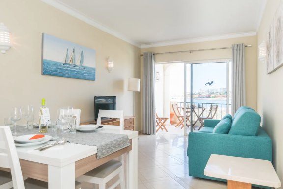 Ein-Schlafzimmer Apartment mit Meerblick Clube Rio Ferragudo