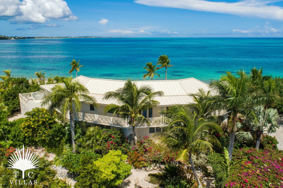 Turtle Beach is surrounded by lush tropical landscaping for added privacy. 