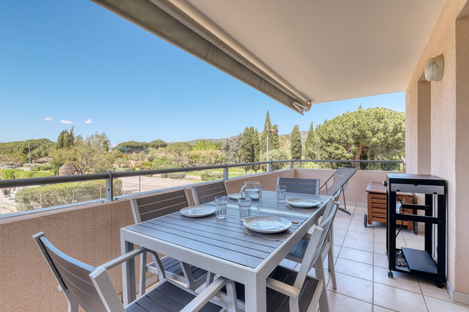 Terrasse et barbecue 