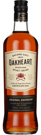 Bacardi Oakheart Spiced Rum 70cl
