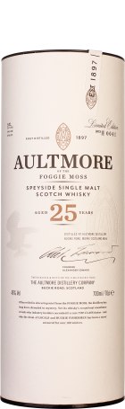 Aultmore Foggie Moss 25 years Single Malt 70cl