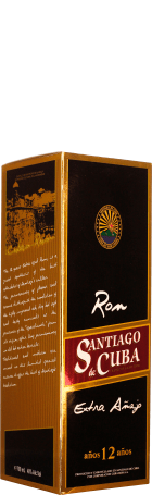 Santiago de Cuba 12anos Extra Anejo 70cl