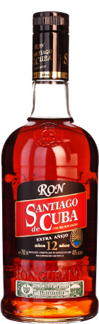 Santiago de Cuba 12anos Extra Anejo 70cl
