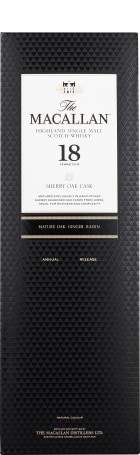 The Macallan 18 years Sherry Oak 70cl