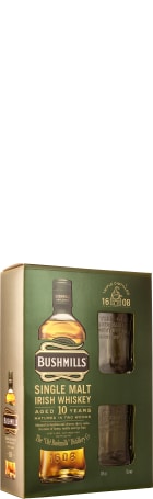 Bushmills Malt 10 years Giftset 70cl