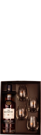 The Glenlivet 18 years Giftset 70cl