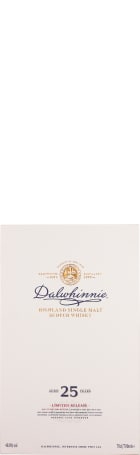 Dalwhinnie 25 years 1989/2015 Single Malt 70cl