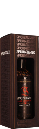 Springbank 12 years Cask Strength 2016 First Release 70cl