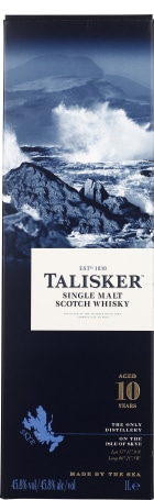 Talisker 10 years Single Malt 1ltr