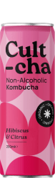 Cultcha Hibiscus Citrus Kombucha blik