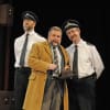 Andy Creswell, Andrew Price and Clara Darcy as the Police with Howard Chadwick as Cllr Tony Belcher