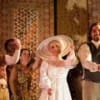 Joelle Harvey as Susanna and Guido Loconsolo as Figaro in Le nozze di Figaro at the Regent Theatre, Stoke on Wednesday and Saturday