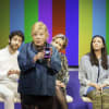 Stuart McQuarrie (Middle-Aged Man/Dad), Paul Ready (Bob), Anna Calder-Marshall (Old Woman/Granny), Emma Fielding (Middle-Aged Woman/Mum), Seline Hizli (Debbie)