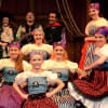 The chorus in the 2012 production of Peter Pan at Buxton Opera House