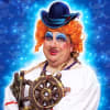 Kevin Johns as Mrs Smee in 'Peter Pan' at the Grand Theatre, Swansea