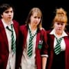 Jacob Addley, Nicole Black and Donna Preston in Teechers which visits Derby and Mansfield
