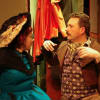 Asta Parry as Maria Jane Greenfinch (disguised as the Countess) and John O'Connor as Gregory Greenfinch (Duel in the Dark)