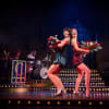 Marianne Benedict as Velma Kelly and Helen Power as Roxie Hart