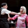 Gillian Bevan as Mrs Lovett and David Birrell as Sweeney Todd