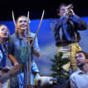 The Swallows: Frances Marshall as Titty, Nadia Morgan as Susan, Joel Sams as John and James Hogg as Roger