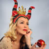 Jerry Hall as the Wicked Queen in 'Snow White' at the Richmond Theatre