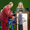 Children's author Michael Morpurgo presents a previous Wicked Young Writers Award