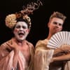 Ian Mowat as Madam and Joel Baylis as a Geisha